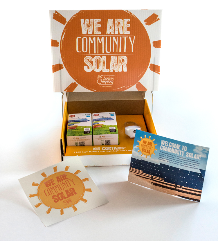 El Paso Electric Community Solar Welcome Kit