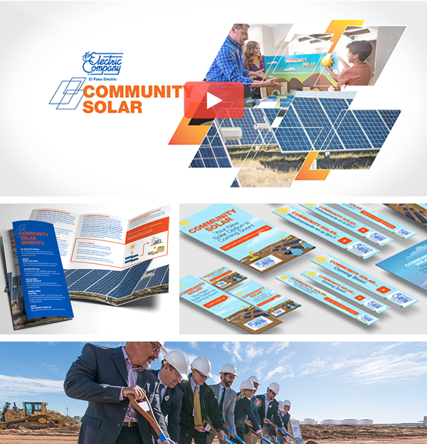 Making Community Solar a Success: An El Paso Electric campaign 