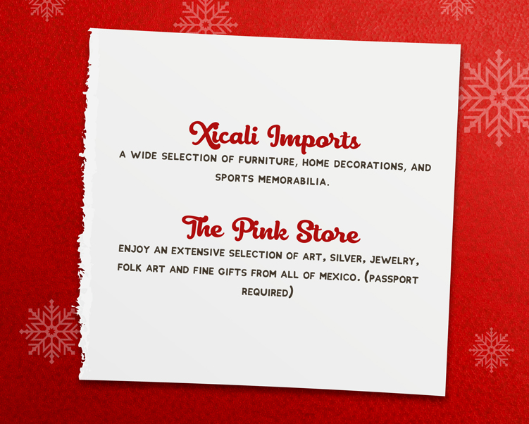 Xicali Imports and The Pink Store (Palomas)