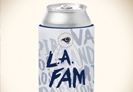 Football meets culture: an L.A. Rams fan package