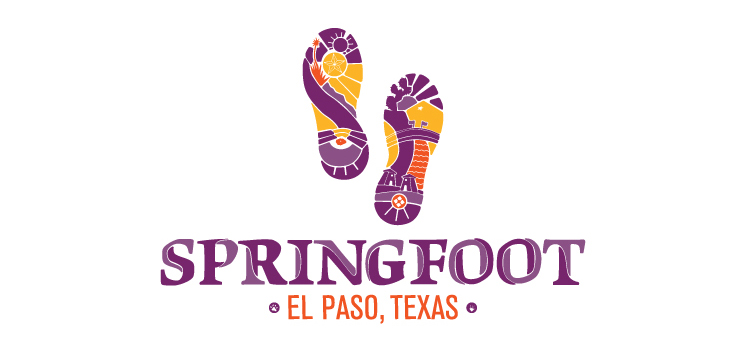 El Paso Marathon is now Springfoot. New logo.