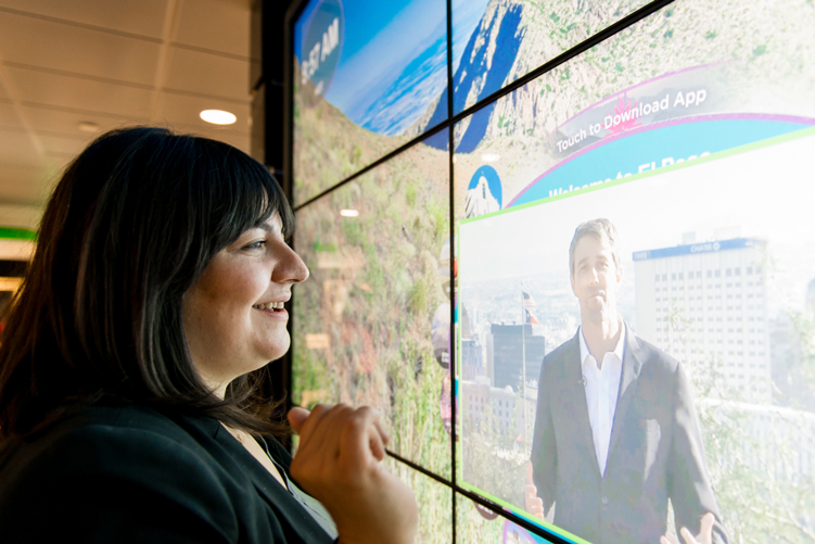 Virtuwall Reveal Event at the El Paso International Airport